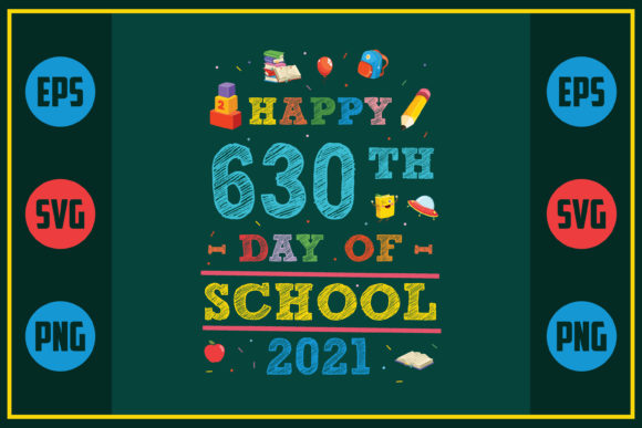 630th Day School Graphics for Crafts
