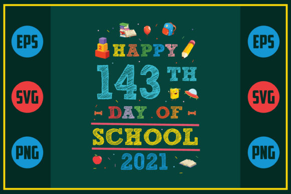Happy 143th Day Graphics for Crafts